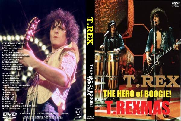 画像1: T.REX 2本立て The Hero Of Boogie T.REXMAS DVD (1)