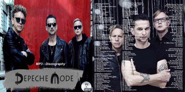 画像1: D2■デペッシュ・モード 全オリジナル・アルバム Depeche Mode MP3 CD (1)