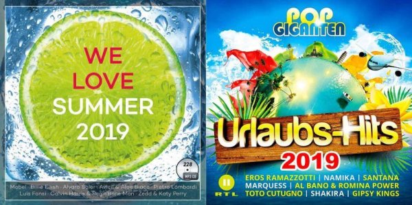 画像1: 228■2019 We Love Summer+Pop Giganten Urlaubs(Ariana Grande Luis Fonsi Shakira CD (1)