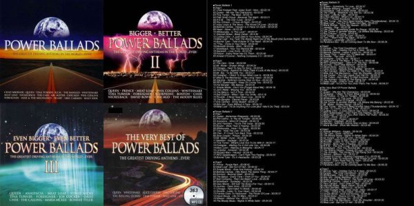 画像1: 363■Power Ballads1.2.3.Best (Queen David Bowie Whitesnake CD (1)