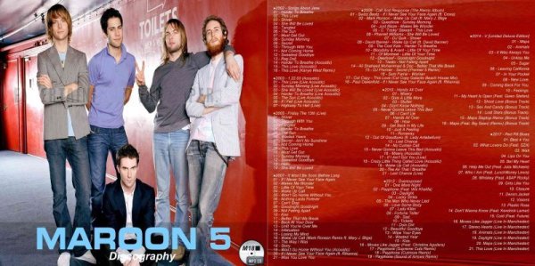 画像1: M18■マルーン5 2021全スタジオ・アルバム 他 Discography MAROON 5 MP3-CD (1)