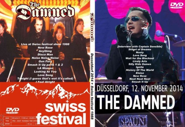 画像1: ダムド Dusseldorf 2014 + Swiss festival 1988 The Damned (1)