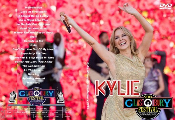 画像1: カイリーミノーグ 2019 Glastonbury Kylie Minogue DVD (1)