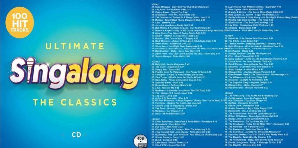 画像1: 406■Ultimate Singalong - The Classics (Pop, Rock, Soul, R&B Kylie Minogue Dua Lipa Duran Duran CD (1)