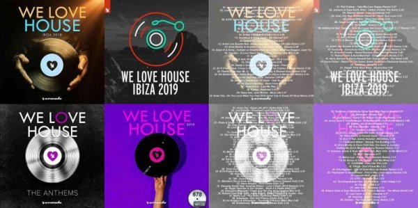 画像1: 678■We Love House 4アルバム極上ハウス (Ibiza The Anthems CD (1)