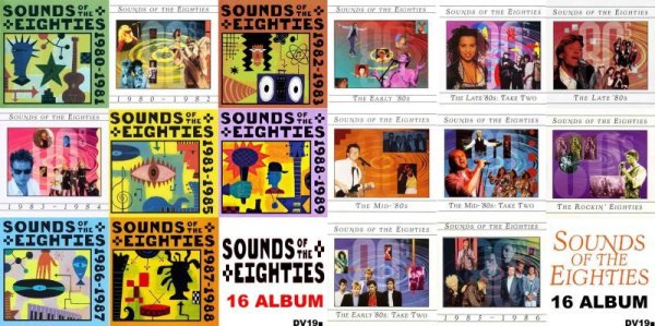 画像1: DV19■80s Sounds Of The Eighties 288曲(Queen Stray Cats Blondie Abba Culture Club DVD (1)