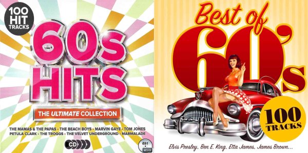 画像1: 691■60s Hits The Ultimate■Best of 60s(Elvis Presley Beach Boys Aretha Franklin CD (1)