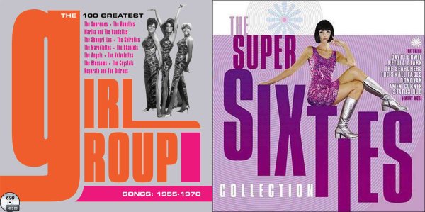 画像1: 690■100 Greatest Girl Group Song■The Super Sixties(Supremes Beach Boys Ventures CD (1)