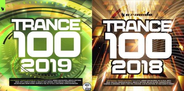 画像1: 493■Trance 100 2019 ■Trance 100 2018  200曲 CD (1)