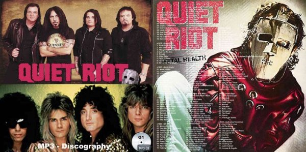 画像1: Q1■クワイエット・ライオット 2019 全スタジオアルバム Quiet Riot ランディ・ローズ Randy Rhoads MP3 CD (1)