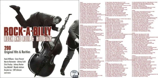 画像1: 717■Rockabilly 200曲 Rock And Roll & Hillbilly ロカビリー(Elvis Presley Johnny Cash CD (1)