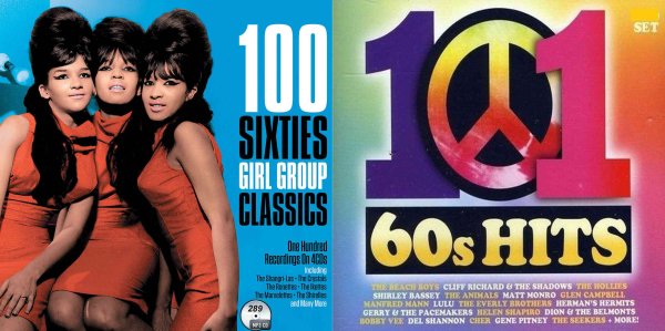 画像1: 289■100 Sixties Girl■101 60s (Supremes Elvis Presley CD (1)