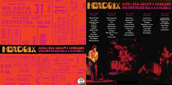 画像1: J14■Jimi Hendrix フィルモア・イースト ジミ・ヘンドリックスMP3-CD (1)