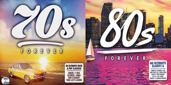 画像1: 662■70s80s FOREVER 120曲(Queen Abba Bon Jovi CD (1)