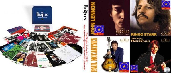 画像1: マB■2枚The Beatles The Singles Collection＋Paul McCartney John Lennon George Ringo The Gold Collection CD (1)