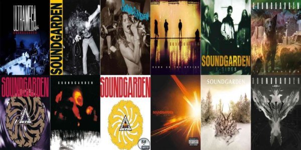 画像1: S8■サウンドガーデン 全スタジオアルバム+ライブ Soundgarden CD (1)