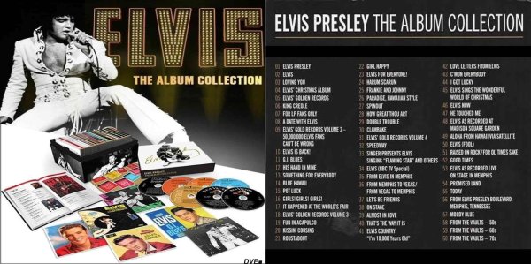 画像1: DVE■エルヴィス・プレスリーの全て784曲 Elvis Presley The Album Collection MP3DVD (1)