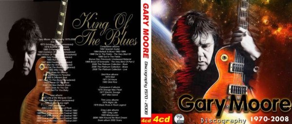 画像1: マG■4枚ゲイリー・ムーアの全て Gary Moore Discography 1970-2008 MP3 CD (1)