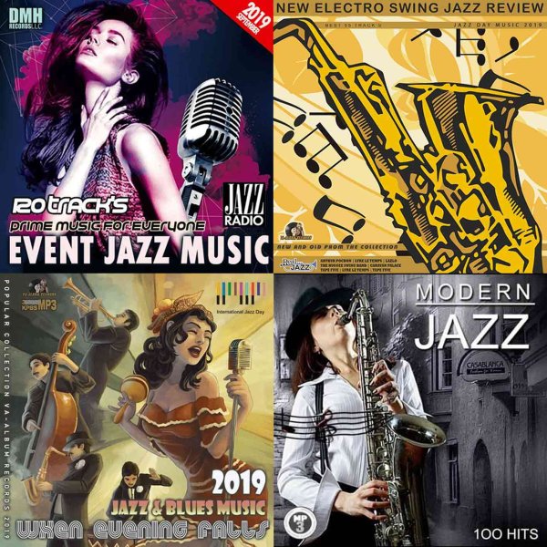 画像1: DV126■ジャズ 405曲 Electro Swing Jazz Blues MP3DVD (1)