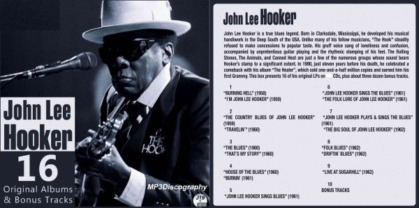 画像1: J19■ジョン・リー・フッカー John Lee Hooker Discography MP3CD (1)