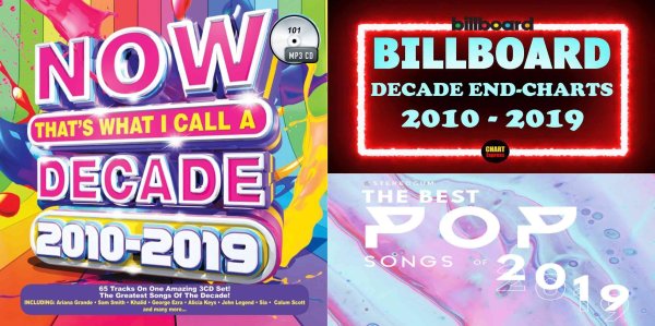 画像1: 101■Now Decade 2010-2019■Billboard 2010s■Best Of Pop 2019 全215曲 MP3CD (1)