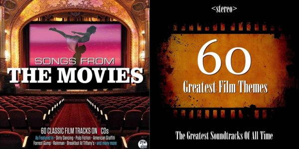 画像1: 214■Songs From The Movies■60 Greatest Film Themes CD (1)