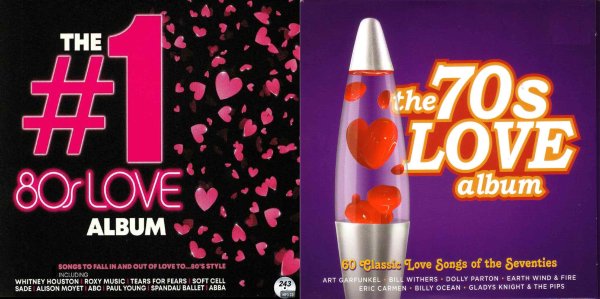 画像1: 243■117曲The #1 Album 80s Love■The 70s Love CD (1)