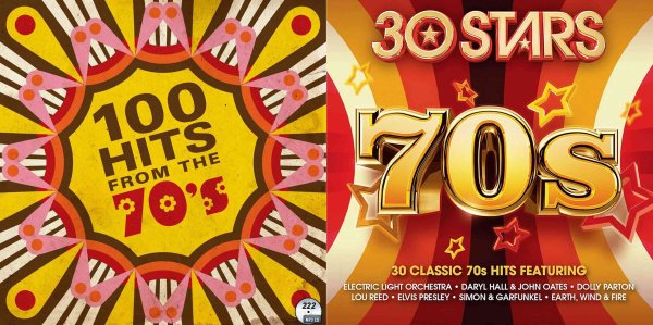 画像1: 222■130曲 100 Hits From the 70's■30 Stars 70s CD (1)