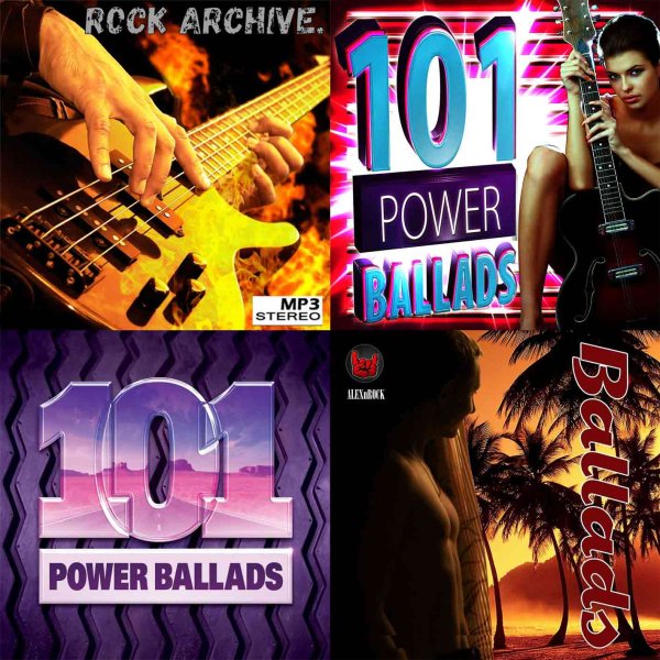 画像1: DV186■375曲 Rock Power Ballads MP3DVD (1)