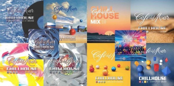 画像1: DV187■196曲 Cafe Del Mar Chillhouse Mix Complete Collection MP3DVD (1)