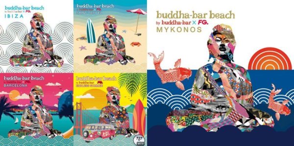 画像1: 727■91曲 Buddha-Bar Beach 仏陀バービーチ CD (1)