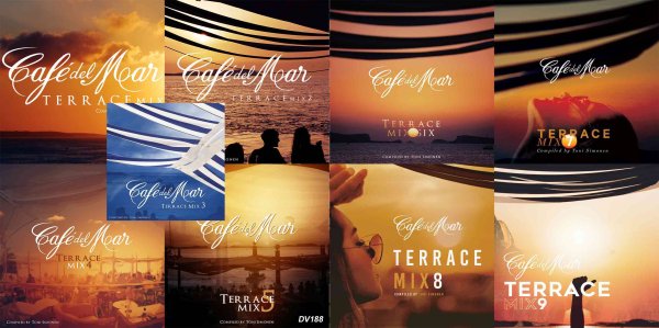 画像1: DV188■174曲 Cafe Del Mar Terrace Mix Complete Collection MP3DVD (1)