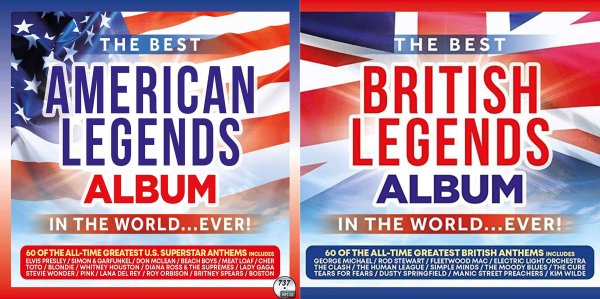 画像1: 737■Best British Legends■Best American Legends CD (1)