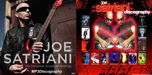 画像1: DVJ■ジョー・サトリアーニ 2022全ソロスタジオ・アルバム Joe Satriani MP3DVD (1)