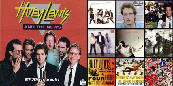 画像1: H11■ヒューイ・ルイス全アルバム Discography Huey Lewis & The News CD (1)