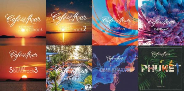 画像1: 741■156曲 Cafe del Mar Sunset Soundtrack ChillWave Phuket CD (1)