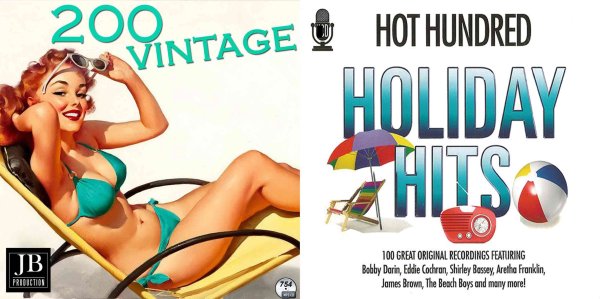 画像1: 754■300曲 200 Vintage■Hot Hundred Holiday Hits CD (1)