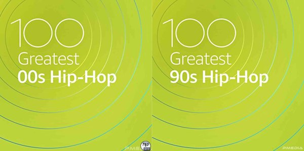 画像1: 763■200曲 100 Greatest 00s Hip-Hop■90s Hip-Hop CD (1)