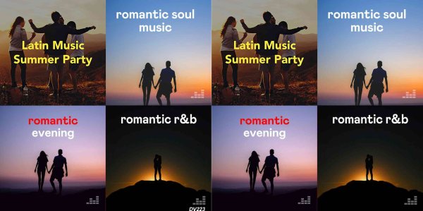 画像1: DV223■268曲 2020 Latin Summer Soul R&B Evening 4タイトル MP3DVD (1)