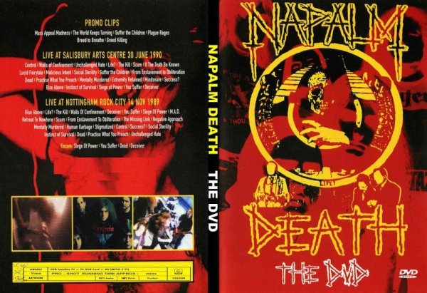 画像1: ナパーム・デス NAPALM DEATH THE DVD (1)