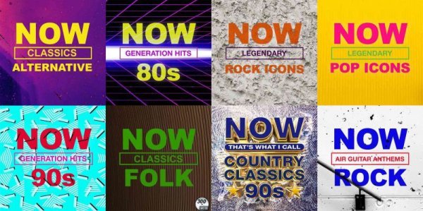 画像1: 300■184曲 NOW 8タイトル POP ROCK FOLK Alternative Country 80s90s CD (1)