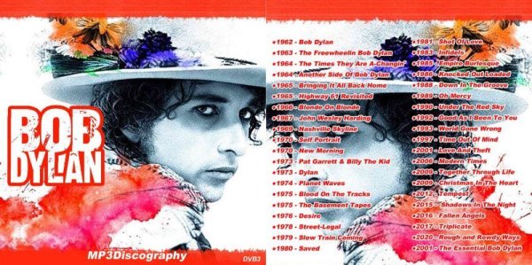 画像1: DVB3■ボブ・ディラン 39全スタジオアルバム+ベスト Bob Dylan　Discography MP3DVD (1)