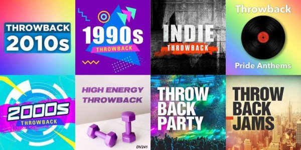 画像1: DV241■331曲 Throwbackシリーズ 90s00s10s Indie Jams Party 8タイトル MP3DVD (1)