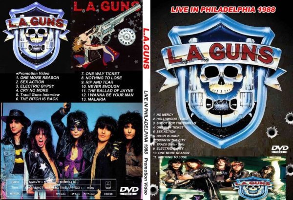 画像1: L.A GUNS 88年ライブ & プロモクリップ集 LA GUNS DVD (1)