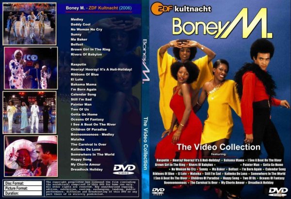 画像1: Boney M 高画質ビデオコレクション 30曲 DVD (1)