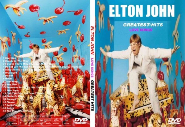 画像1: エルトン・ジョン Love Song 高画質プロモ集 Elton John DVD (1)
