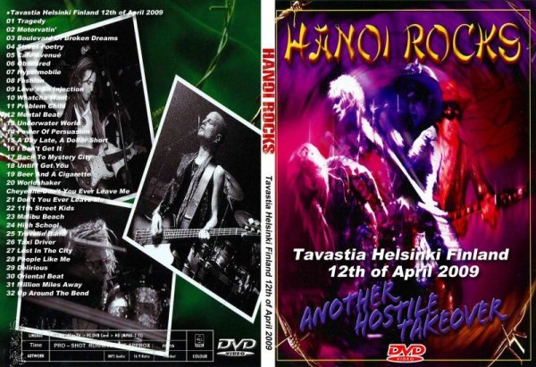 画像1: 8 HANOI ROCKS 2009 Buried Alive DVD (1)