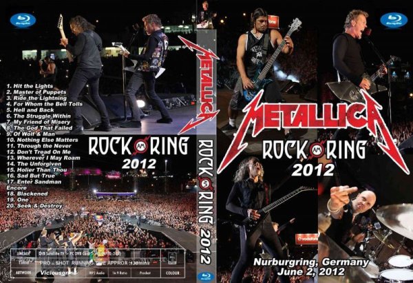 画像1: ブルーレイ メタリカ 高画質 ROCK AM RING 2012 METALLICA (1)