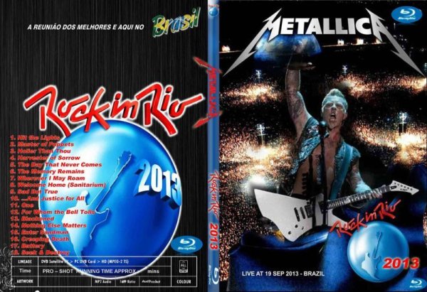 画像1: ブルーレイ メタリカ  ROCK IN RIO 2013 METALLICA  (1)