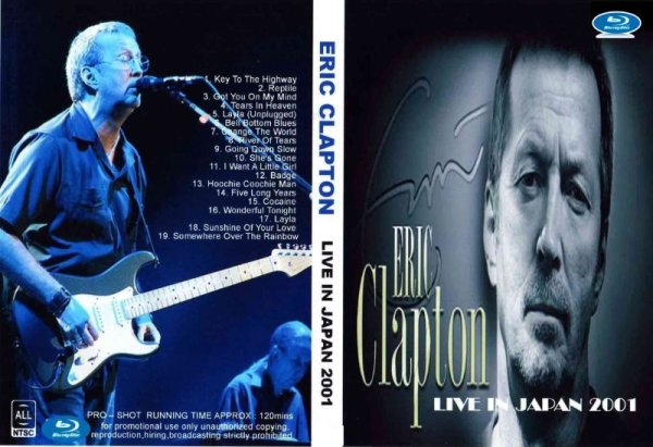 画像1: ブルーレイ エリッククラプトン 武道館 2001 Eric Clapton (1)
